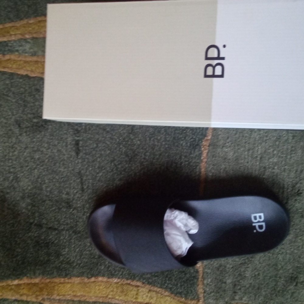 BP Black pool slides (purchased at Nordstrom)